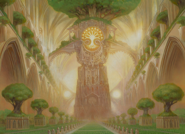 Jardim do Templo | Arte de Volkan Baga